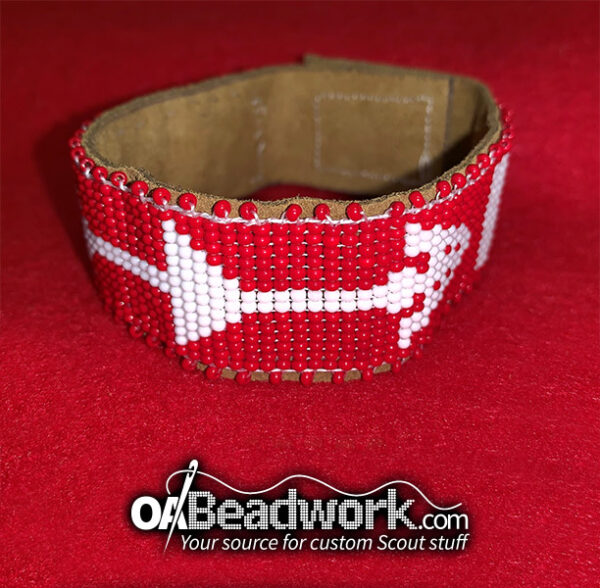 OABeadwork.com Vigil beaded bracelet
