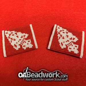 OABeadwork.com Arrowhead shoulder loops