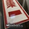 Framed, Beaded OA Vigil Sash