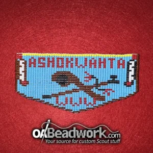 Ashokwahta Fully Beaded lodge flap